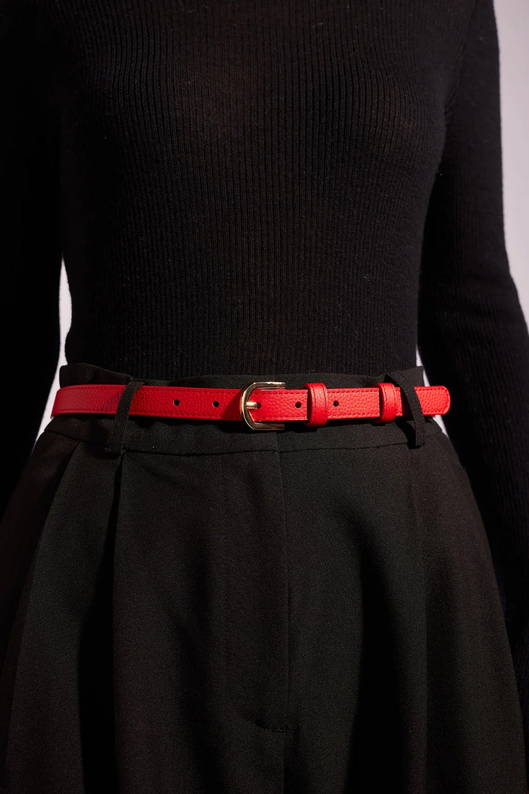 Alessandra Bertie Belt - RED belt Alessandra
