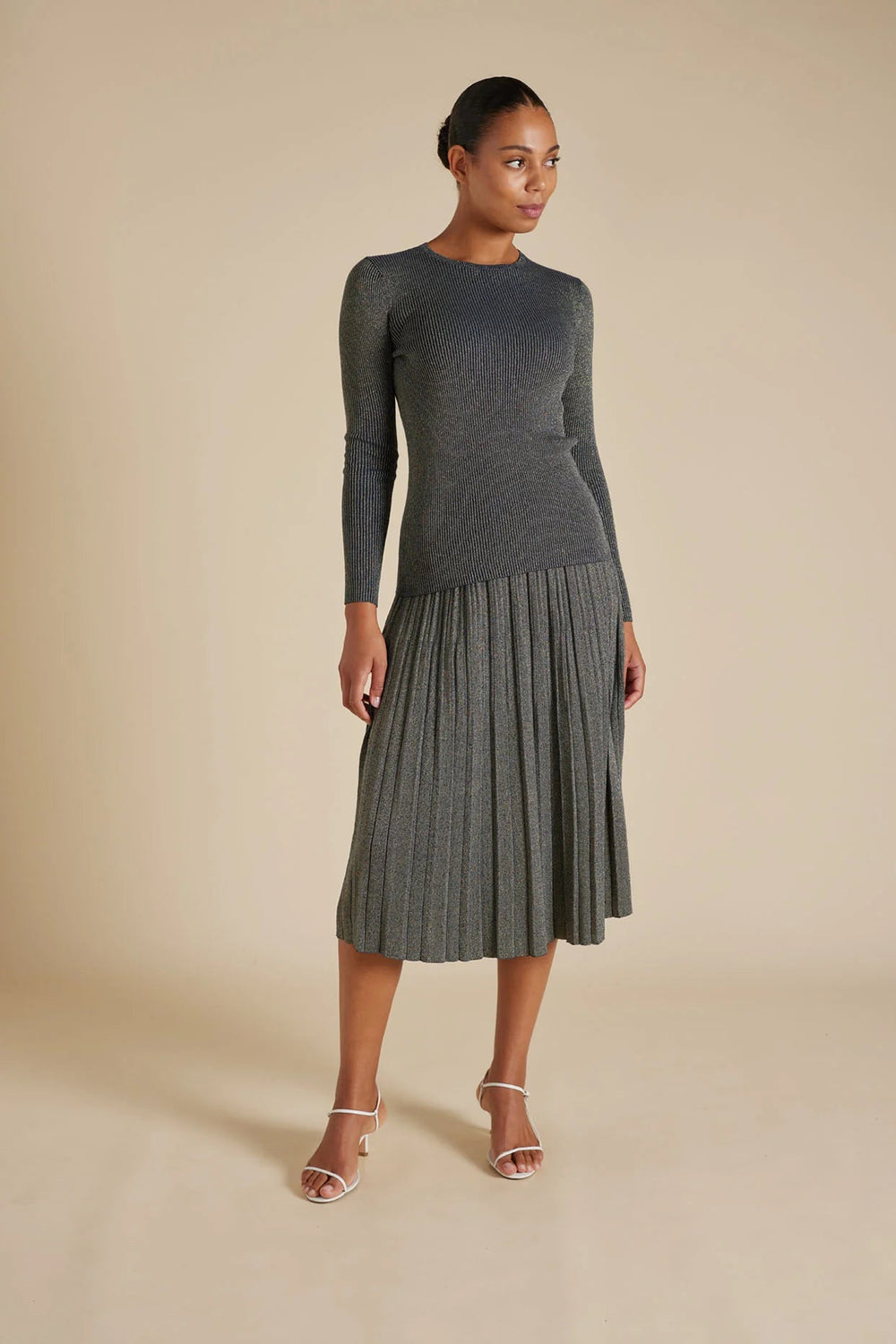 Alessandra Marley Top - Lurex Shirt Alessandra