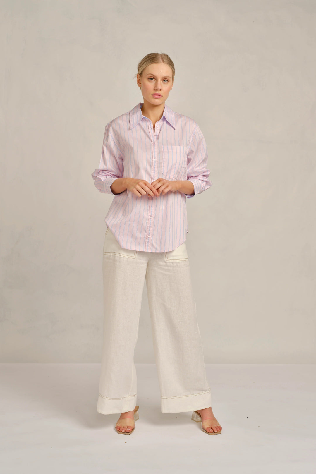 Alessandra Mix it up Shirt - Sherbert Shirt Alessandra