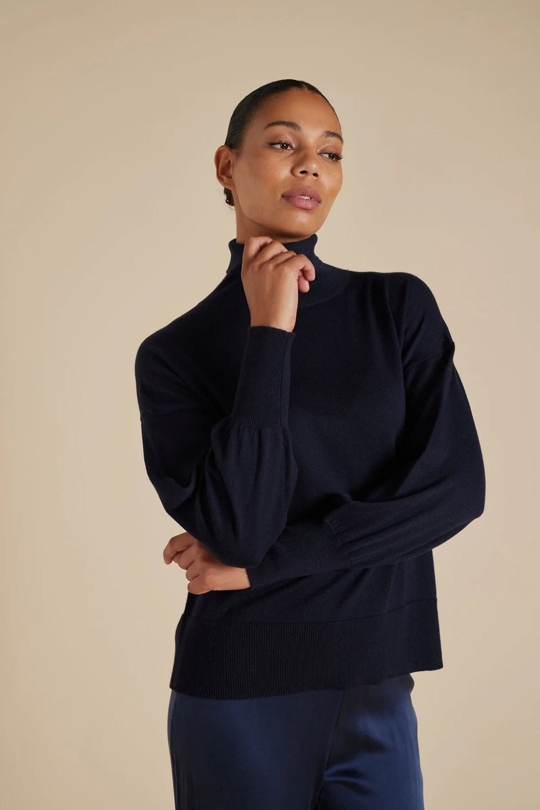 Alessandra Opera Polo -Neat Navy DISCONTINUED BRANDS Alessandra