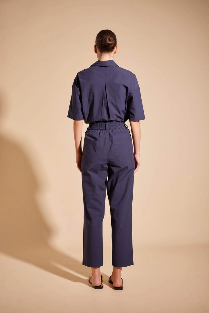 Alessandra Rhone Pant - Navy Shirt Alessandra