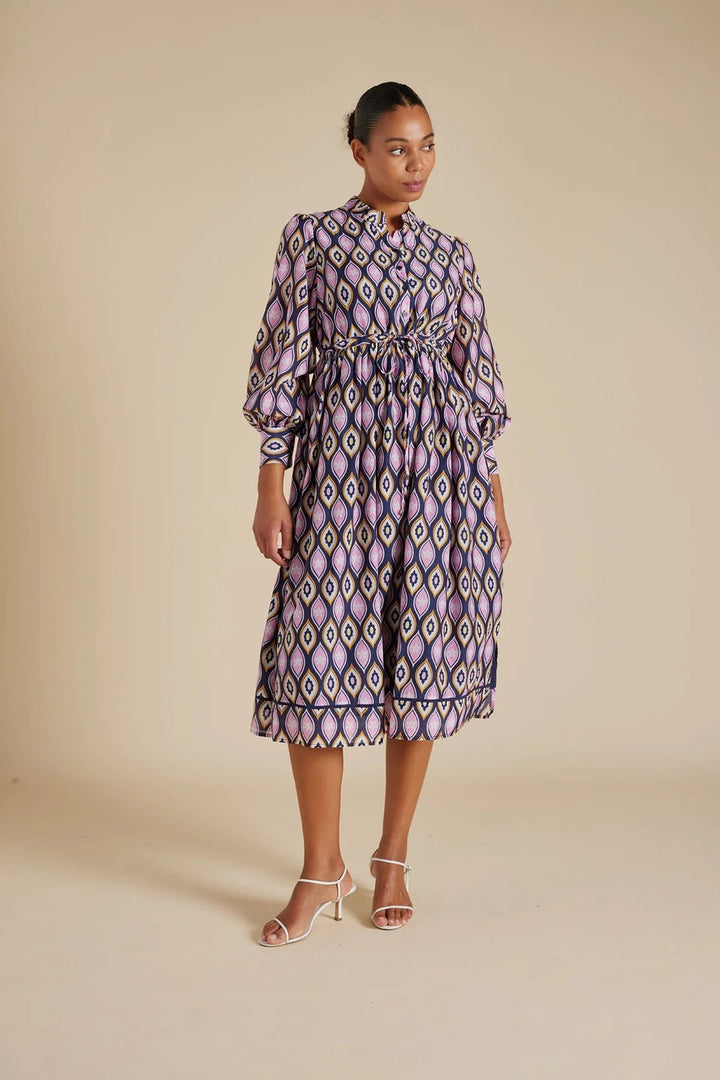 Alessandra Zara Dress - Concerto Navy Dresses Alessandra