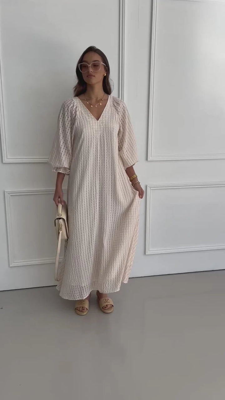Alexandra Chequer White Dress dress Alexandra