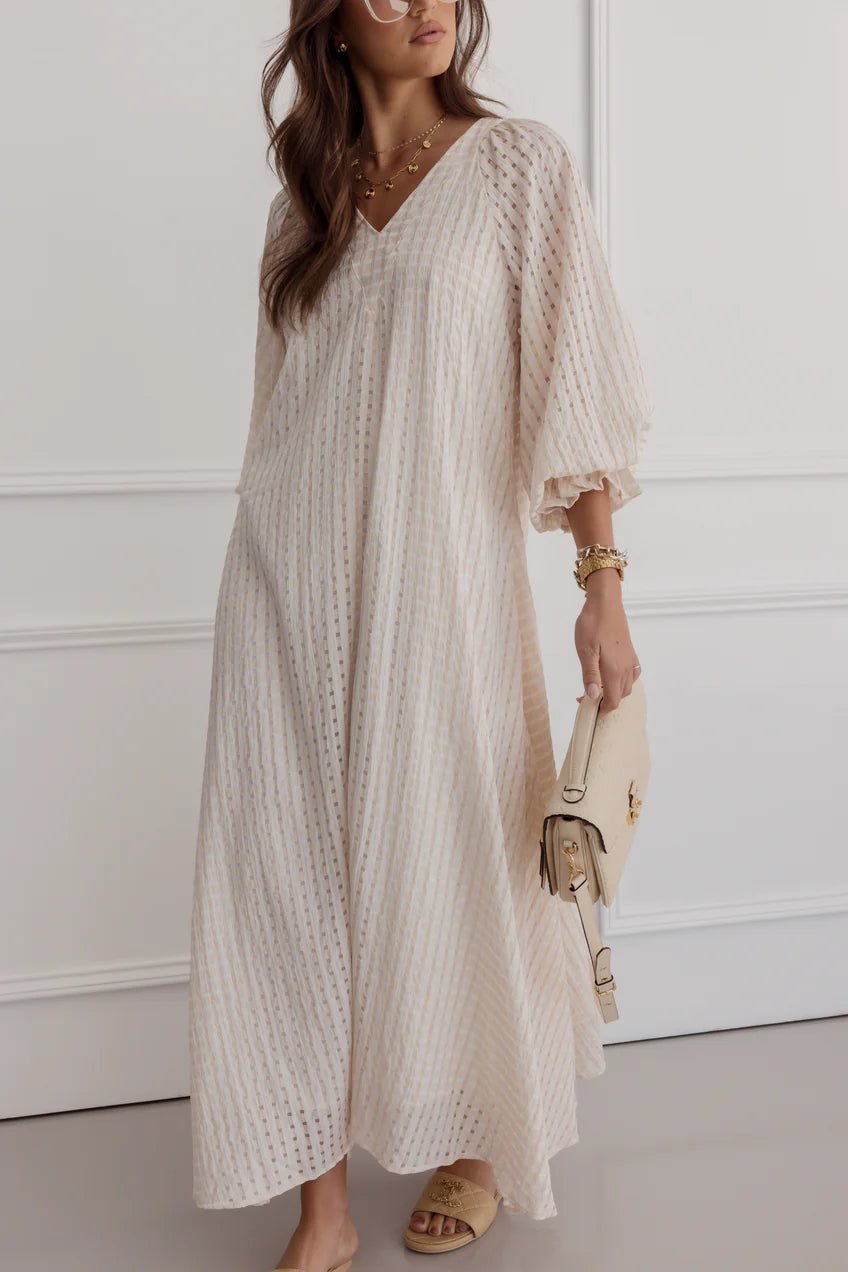 Alexandra Chequer White Dress dress Alexandra