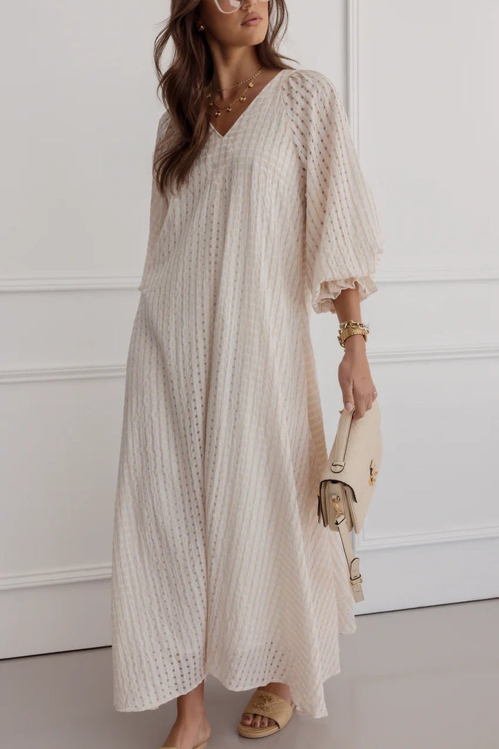 Alexandra Chequer White Dress dress Alexandra