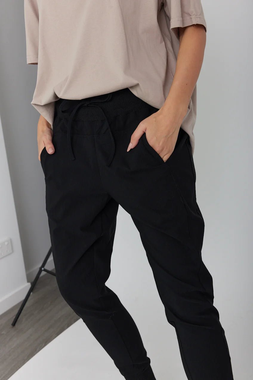Alexandra JOEY pants - Black Pant Alexandra