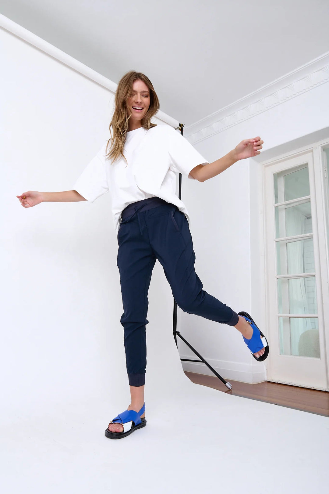 Alexandra JOEY pants - Navy Pant Alexandra