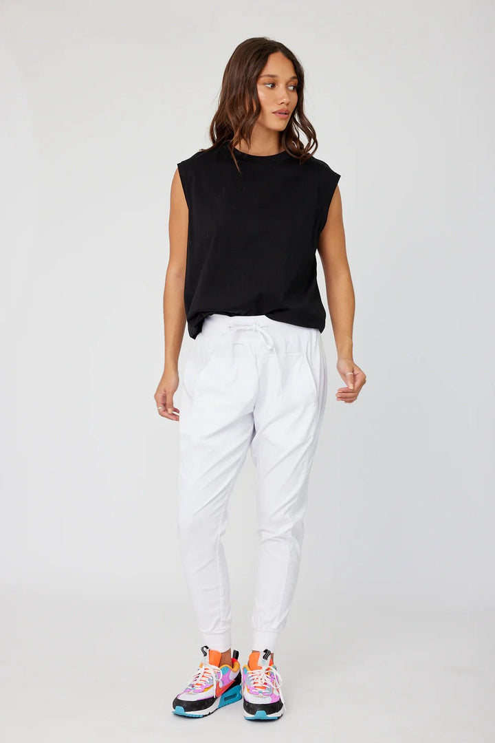 Alexandra JOEY pants - White Pant Alexandra