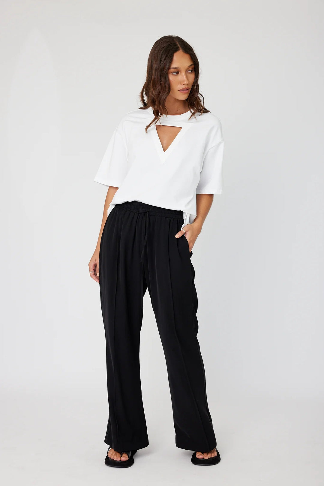 Alexandra Pentagon Pants - Black Pant Alexandra