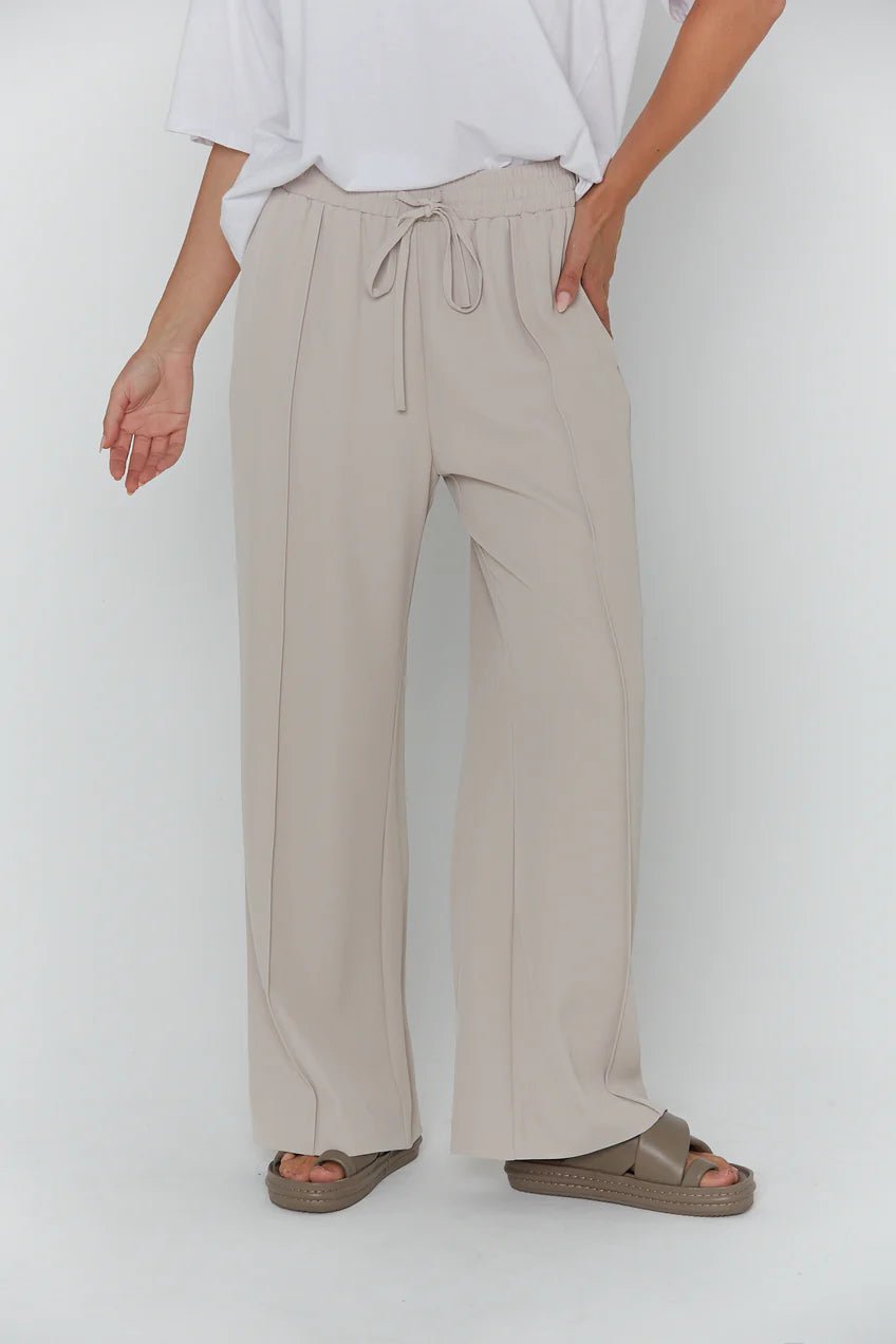 Alexandra Pentagon Pants - Stone Pant Alexandra