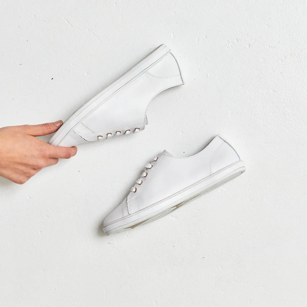 Alfie & Evie Greenie Sneaker White Shoes Alfie & Evie