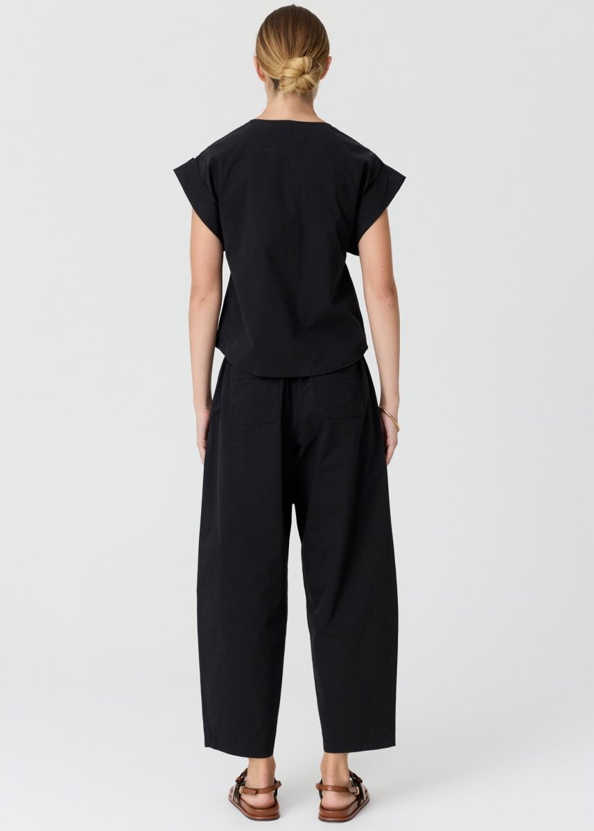 Alma Barrel Pant - black PANT POL