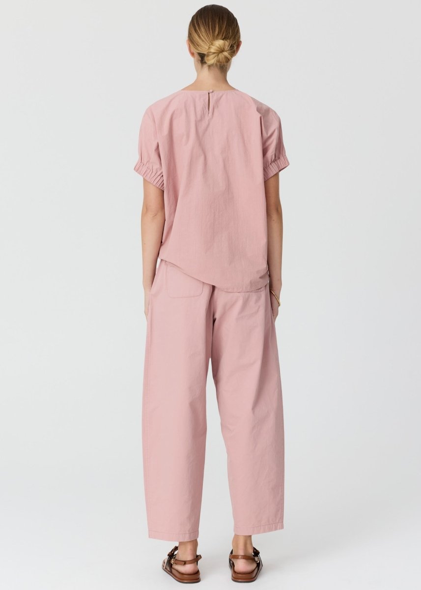 Alma Barrel Pant - Pink - Stanleyandstone