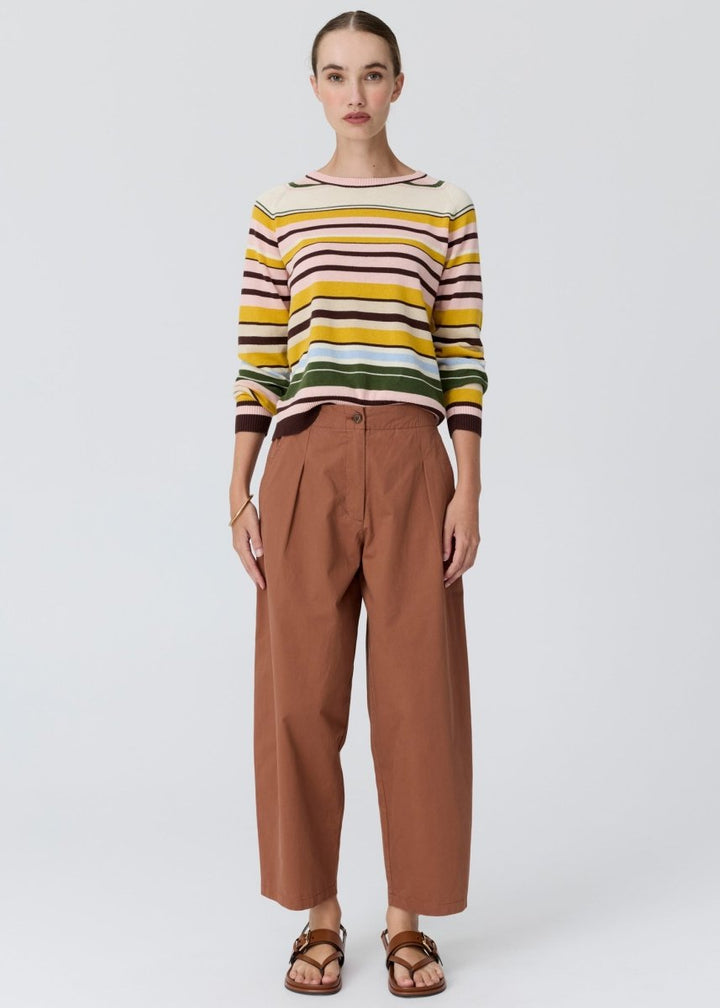 Alma Barrel Pant - toffee PANT POL