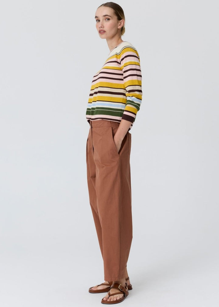 Alma Barrel Pant - toffee PANT POL