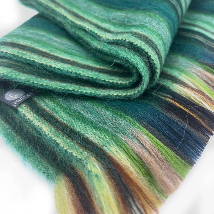 Alpaca Scarf - Clover scarves Shupaca Alpaca