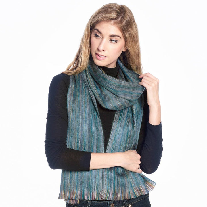Alpaca Scarf - Indigo scarves Shupaca Alpaca