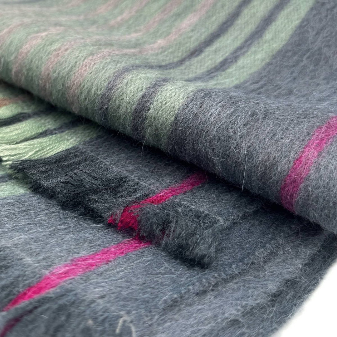 Alpaca Scarf - Wild Wasabi Shupaca Alpaca