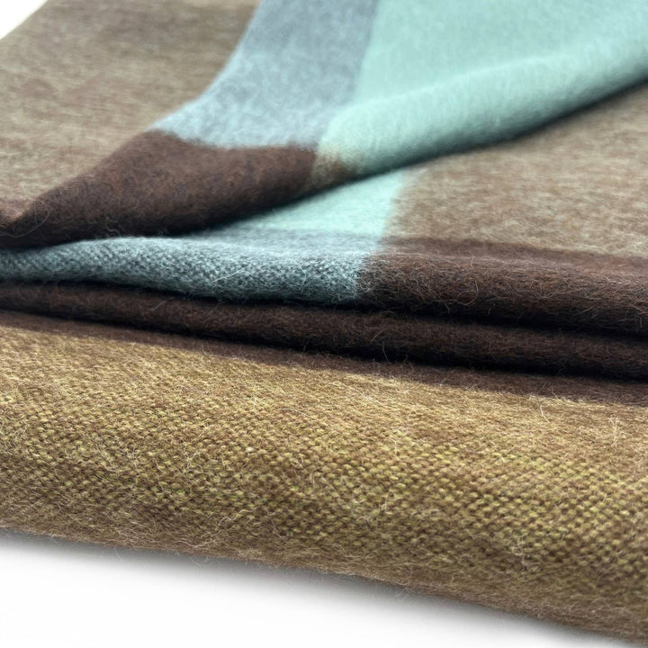 Alpaca Throw Blanket - Mosswood Shupaca Alpaca