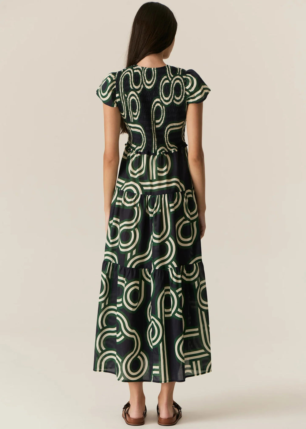 Alter Shirred Dress - Ink Alter Dresses POL