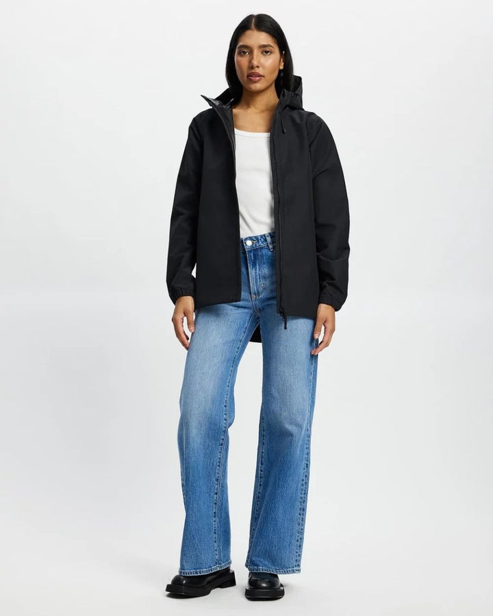 Amble Elements Waterproof Jacket - Black Coats &amp; Jackets Amble
