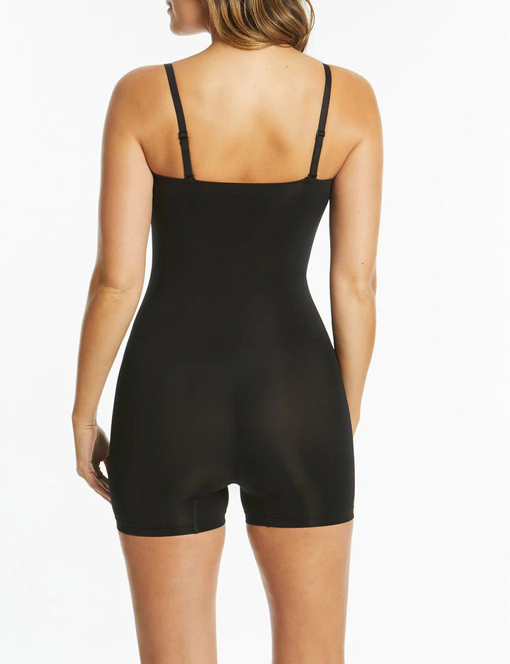 Ambra Powerlite Bandeau-Shapesuit - Rose Undergarments Ambra