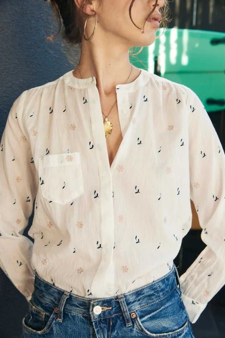 Ami Blouse - Embroidered General Marie Louise De Monteray