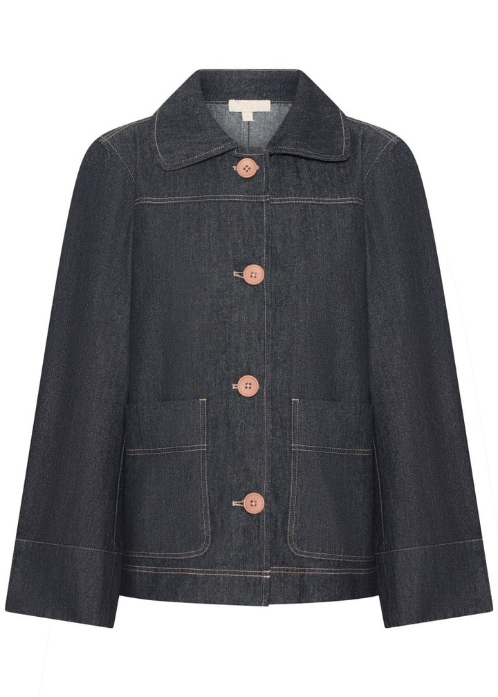 Andie Denim Jacket - Black Wash Coats &amp; Jackets POL