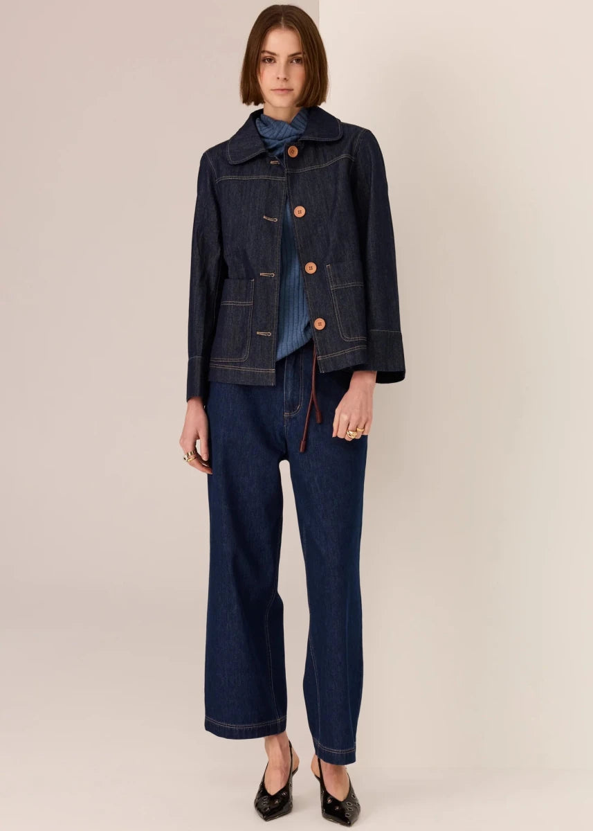 Andie Denim Jacket - Black Wash Coats & Jackets POL
