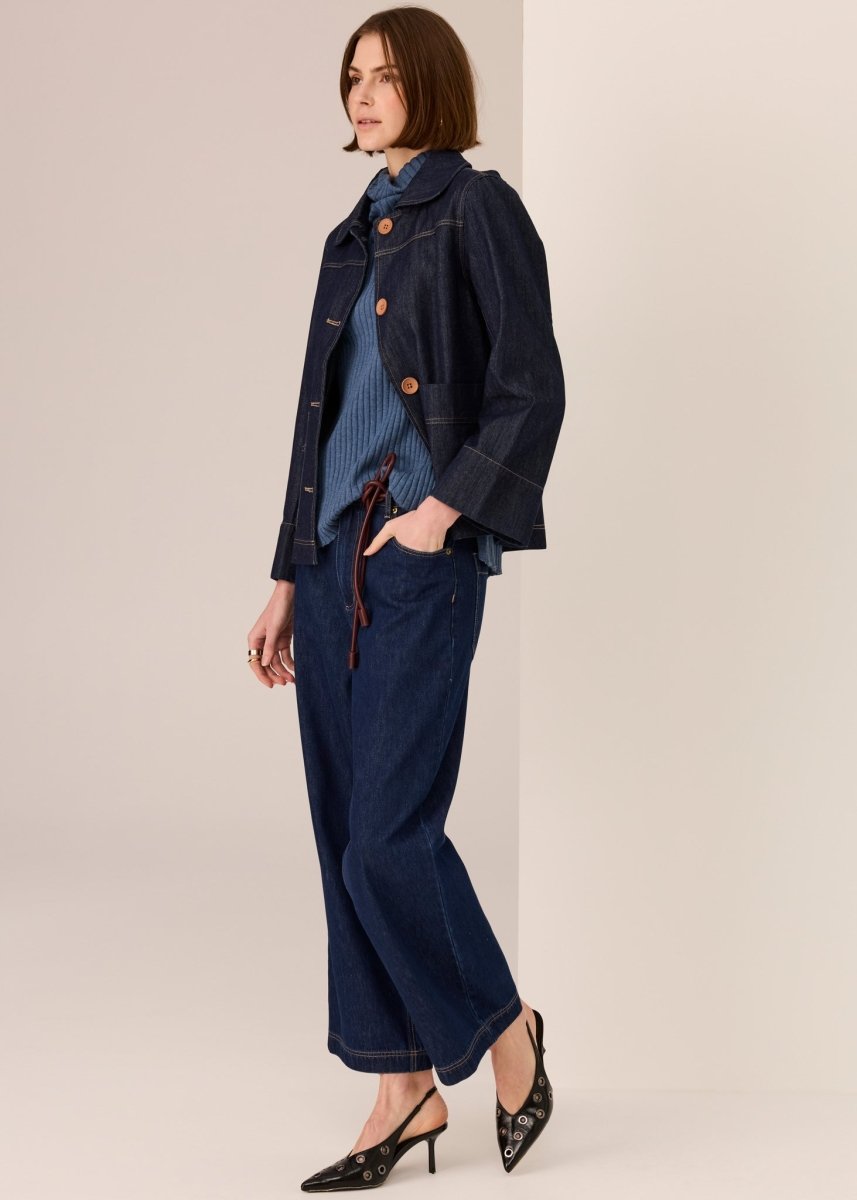 Andie Denim Jacket - Dark Wash Jacket POL