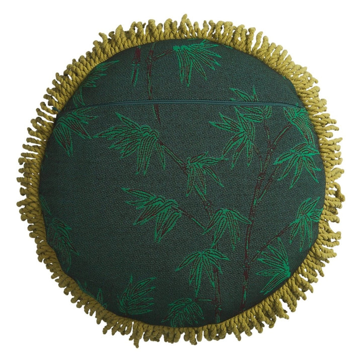 Aneta Jacquard Cushion blanket Sage &amp; Clare