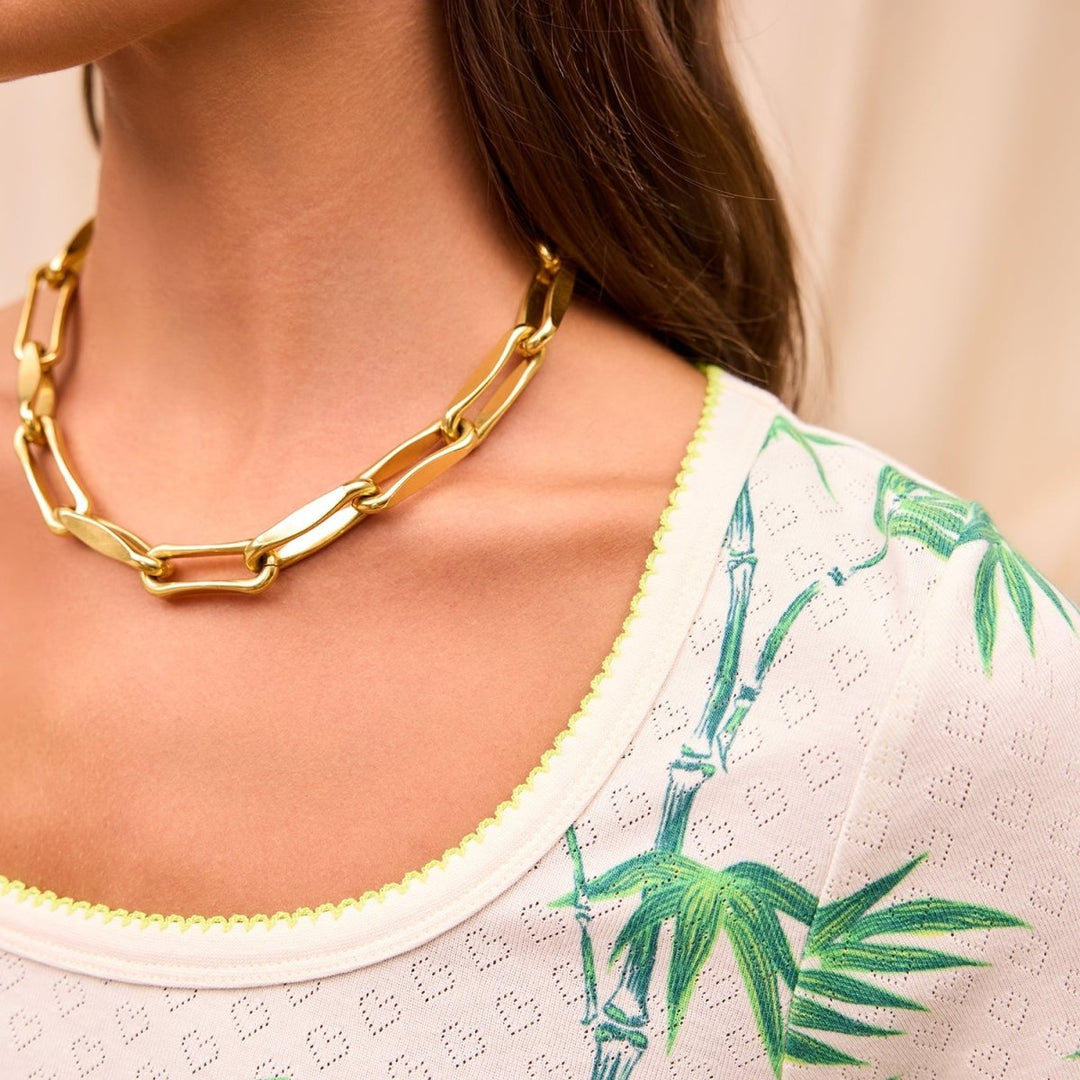 Aneta Pointelle Pyjama Set Sage &amp; Clare