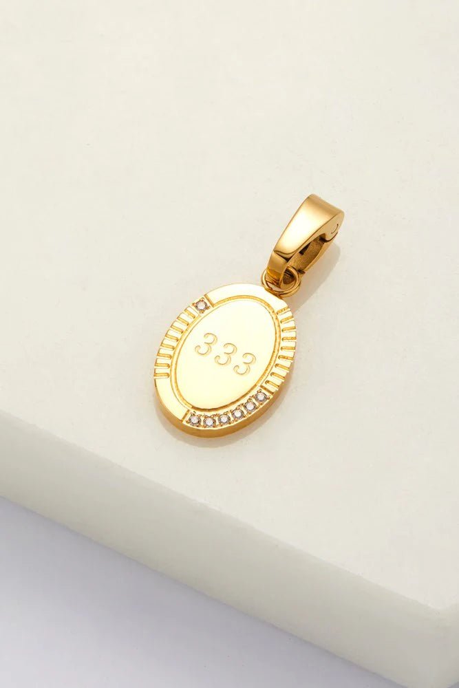 Angel Number Charm charms Zafino Jewellery
