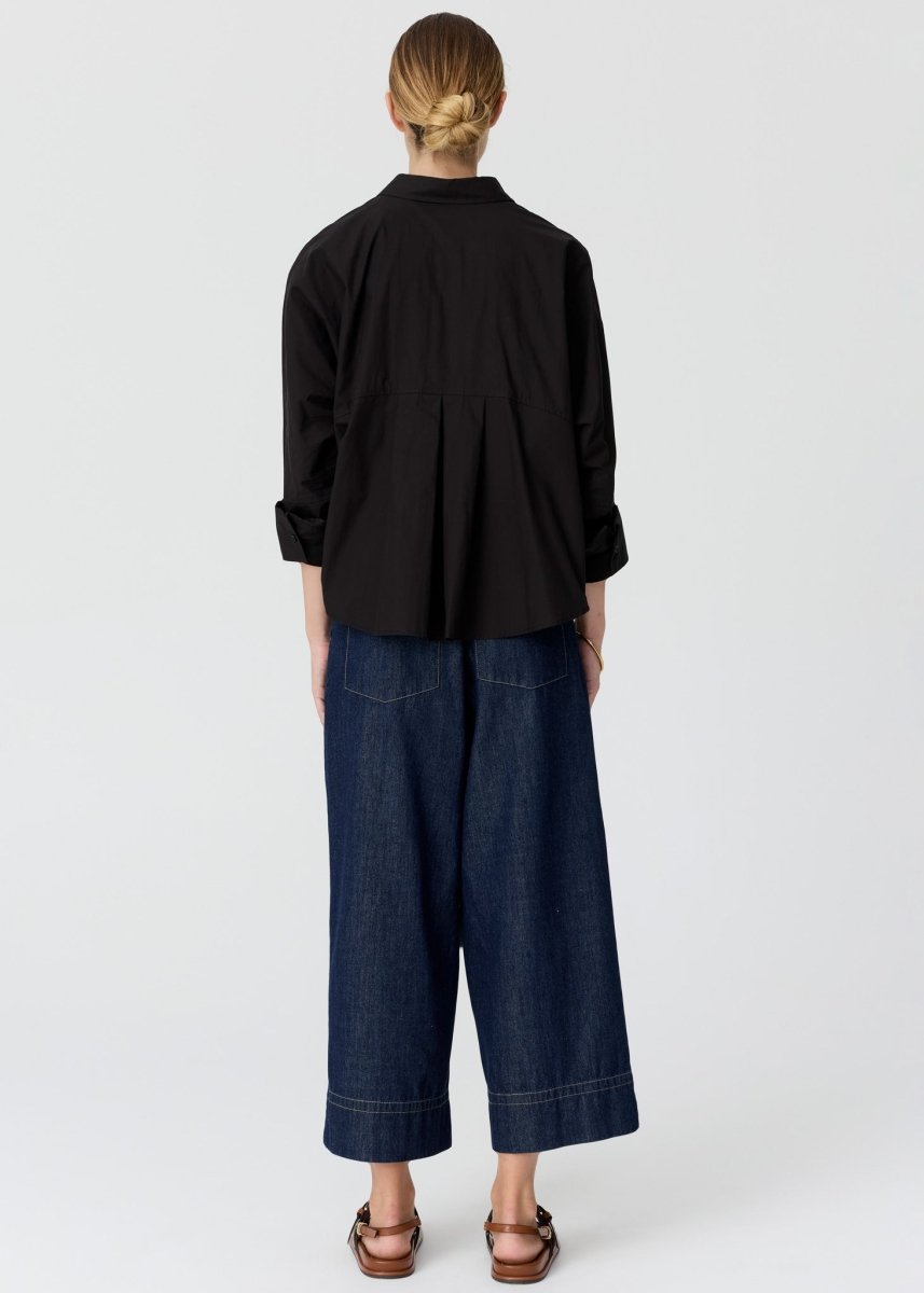 Anise Crop Denim Pant - Denim - Stanleyandstone