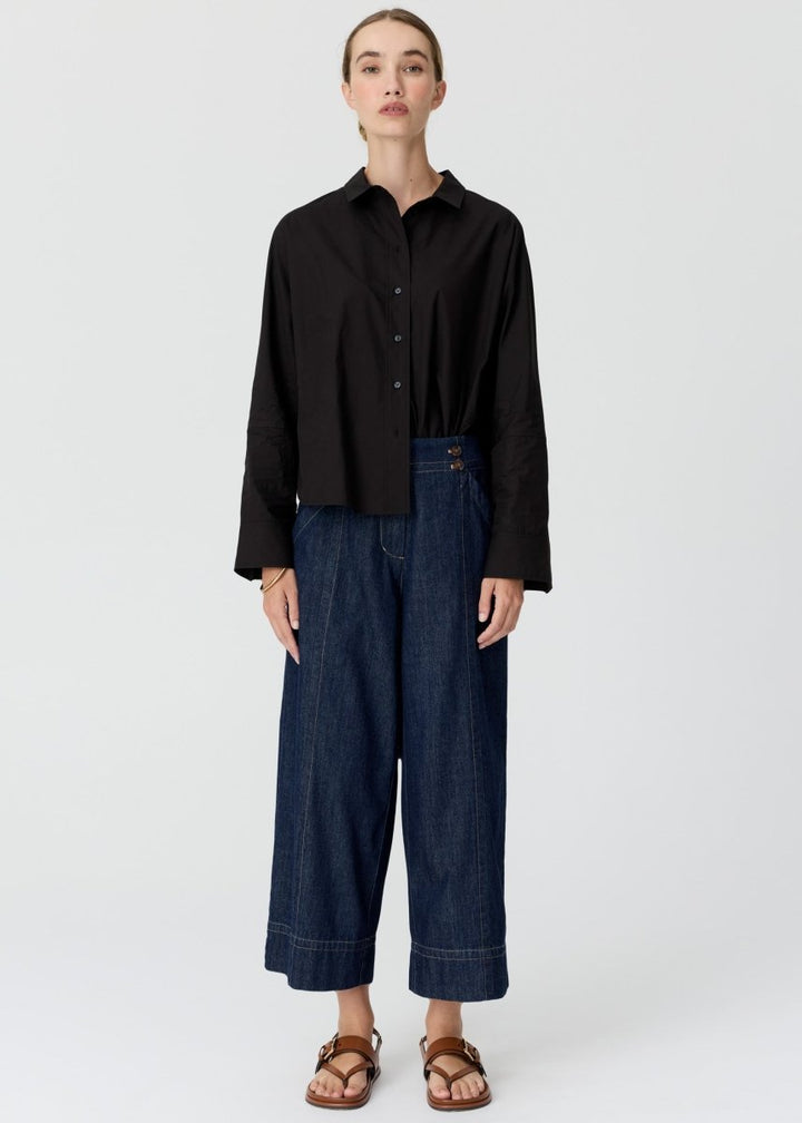 Anise Crop Denim Pant - Denim - Stanleyandstone