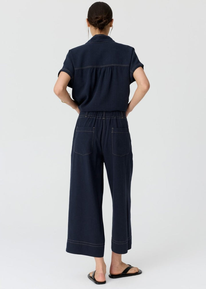 Anise Crop Denim Pant - Ink - Stanleyandstone