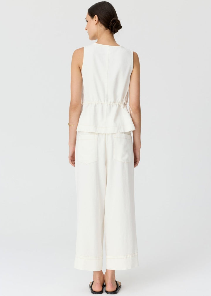 Anise Crop Pant - Chalk POL