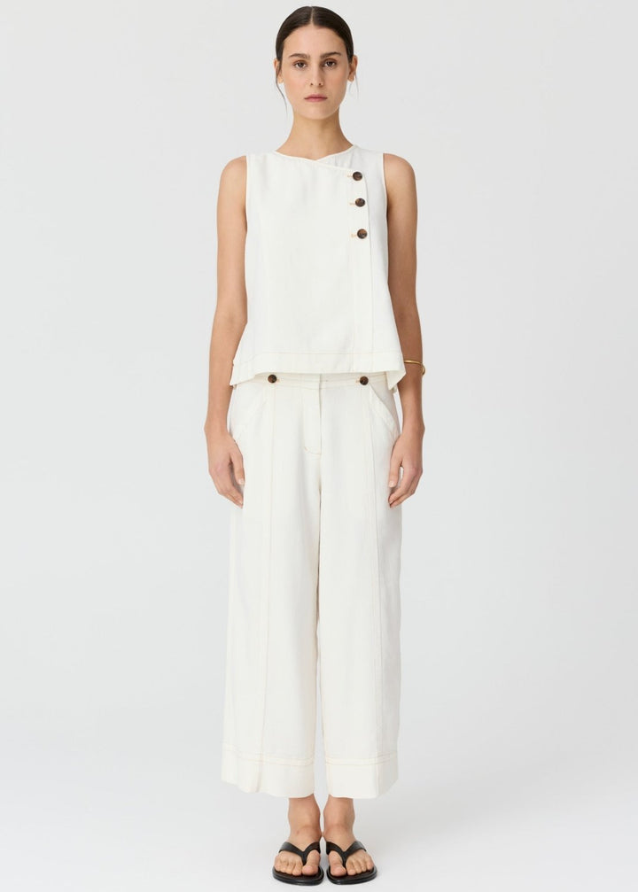 Anise Crop Pant - Chalk POL