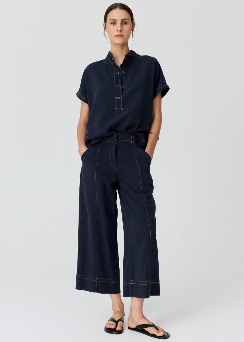 Anise Denim Shirt - Ink - Stanleyandstone