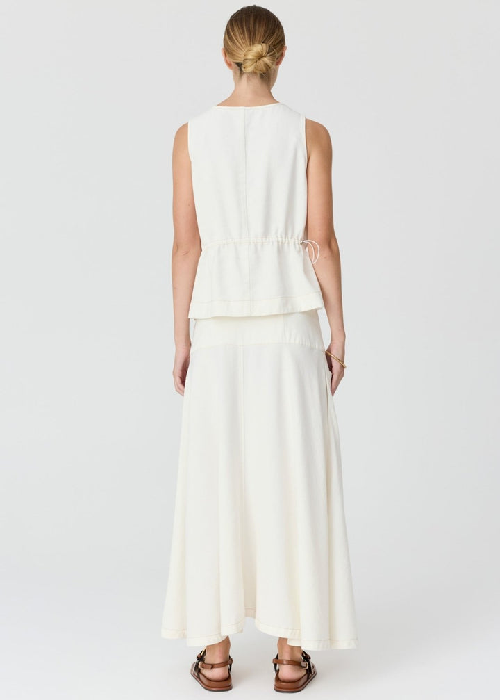 Anise Denim Skirt chalk POL