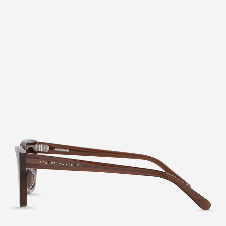 Antagonist Sunglasses - Brown Status Anxiety