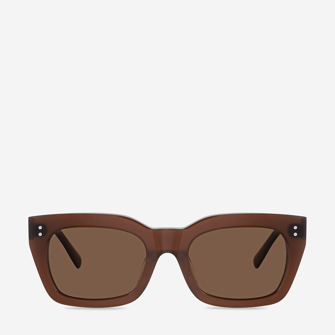 Antagonist Sunglasses - Brown Status Anxiety