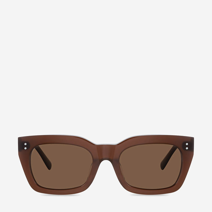 Antagonist Sunglasses - Brown Status Anxiety