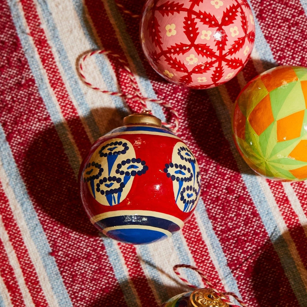 Antonella Bauble - Crimson Sage & Clare