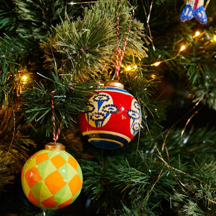 Antonella Bauble - Crimson Sage & Clare