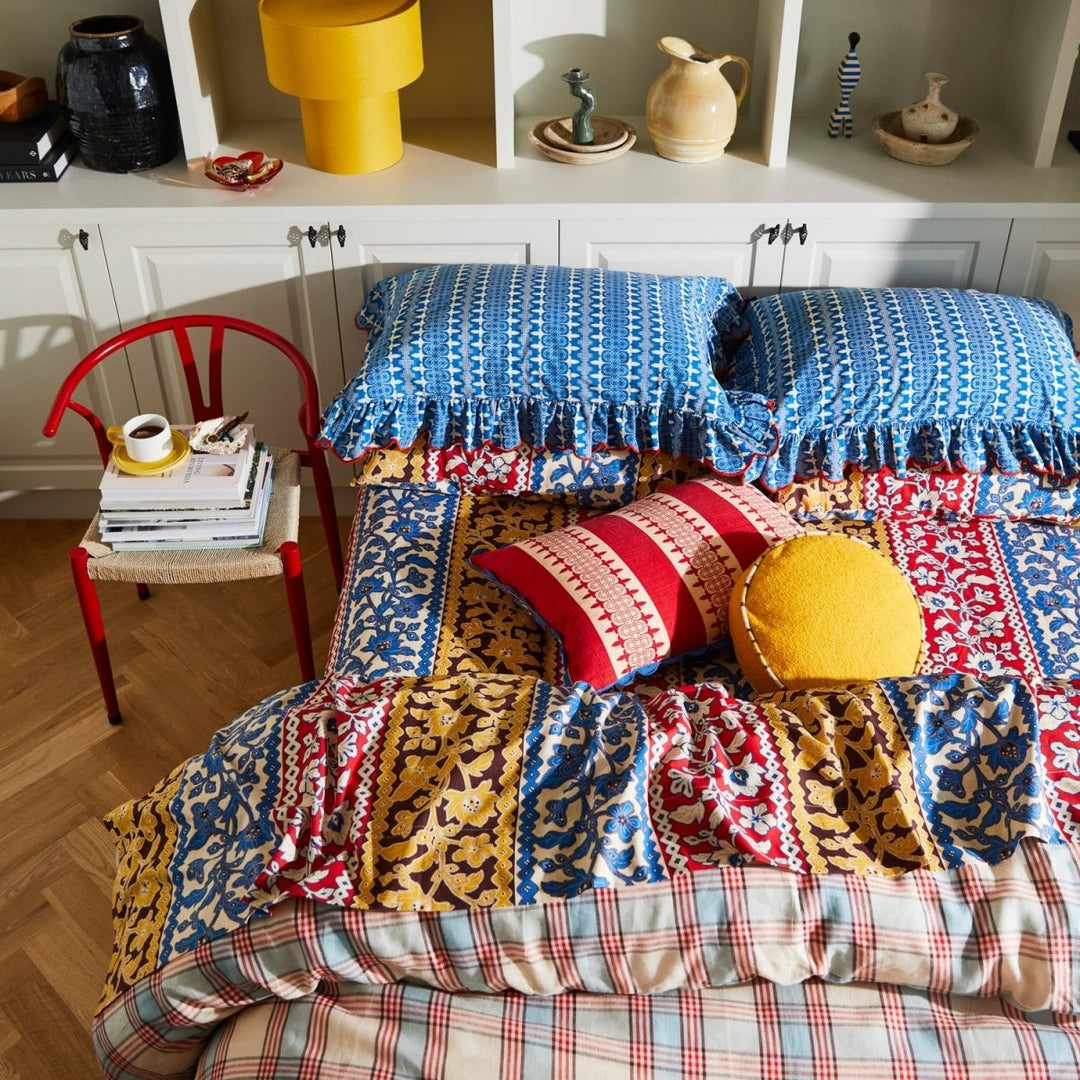 Antonella Cushion - Azure - Stanleyandstone