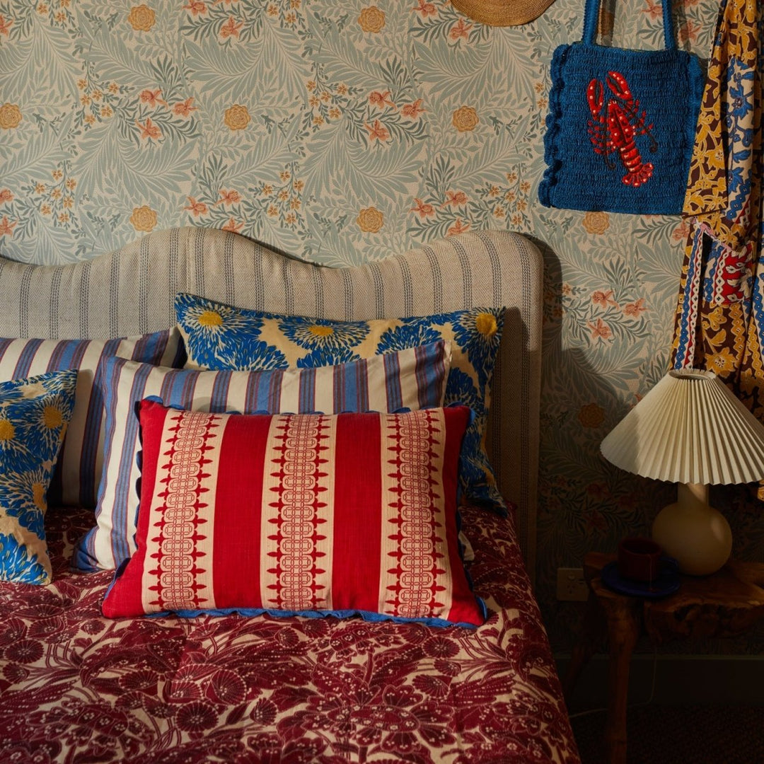 Antonella Cushion - Azure - Stanleyandstone