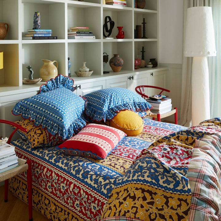 Antonella Cushion - Azure - Stanleyandstone