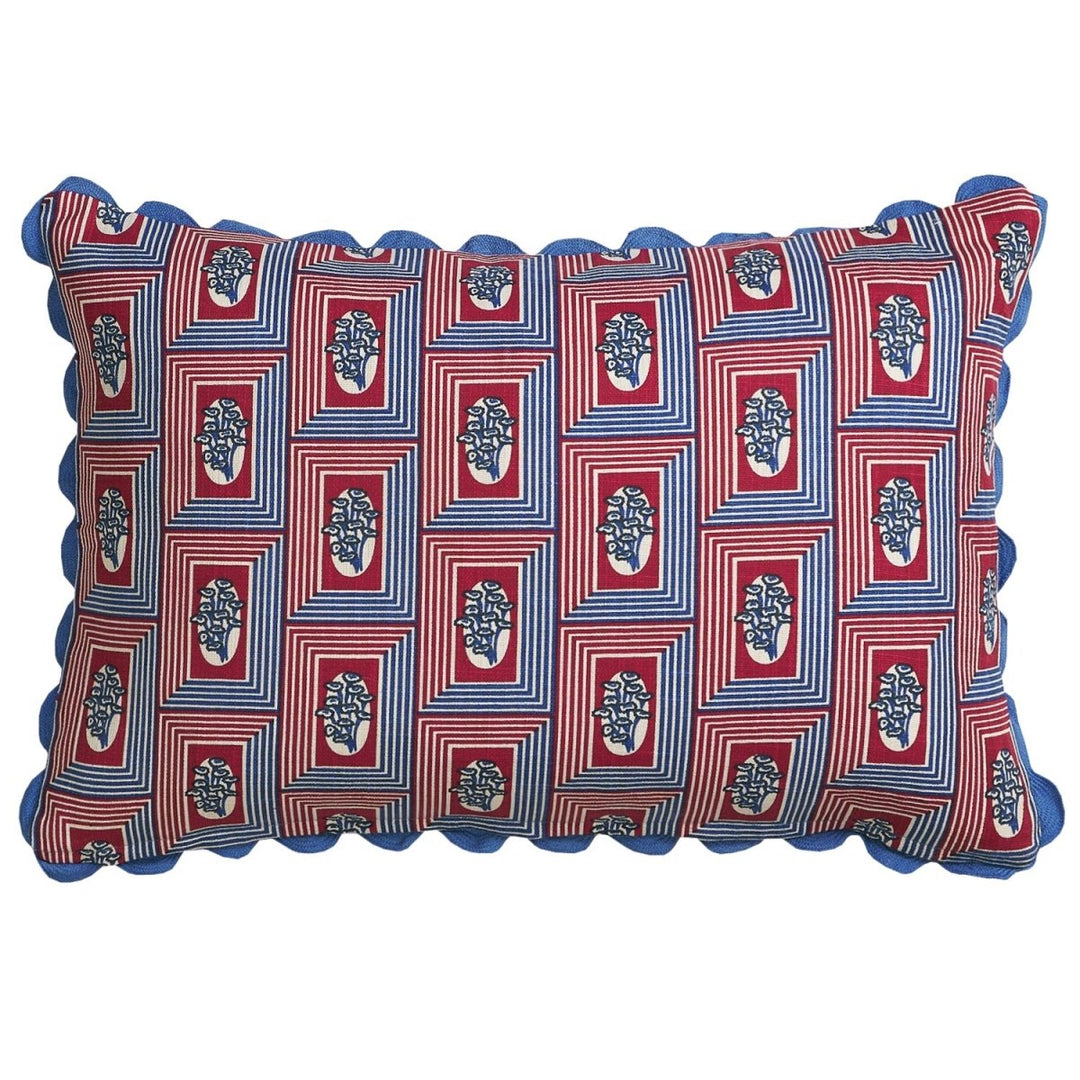 Antonella Cushion - Azure - Stanleyandstone