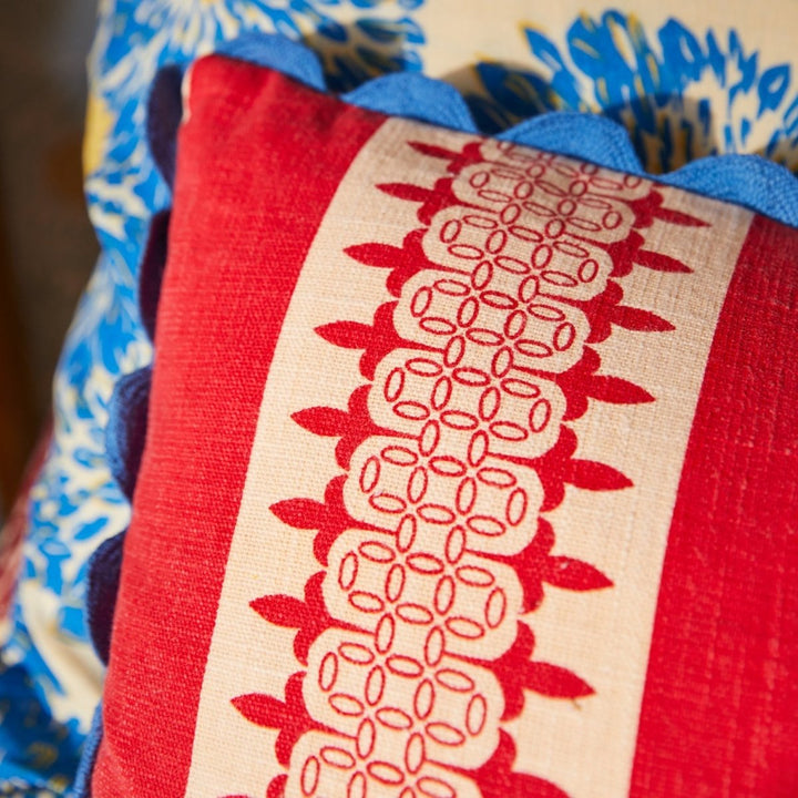 Antonella Cushion - Azure - Stanleyandstone